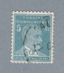 Stamps : Asia : Turkey :  Türkiye Cumhuriyeti
