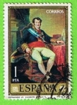Stamps : Europe : Spain :  Fernando VII