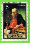 Stamps Spain -  El organista Felix Lopez