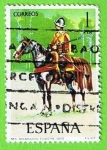 Stamps Spain -  Alcabucero ecuestre