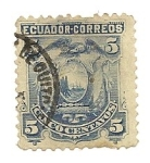 Stamps America - Ecuador -  Escudo de Armas