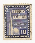 Stamps Ecuador -  Concurrencia a la Exposición Internacional de New York