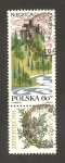Stamps Poland -  vista de niedzica