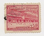 Stamps Ecuador -  Conmemoración de la primera Olimpíada Bolivariana