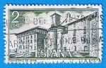 Stamps : Europe : Spain :  Monasterio de Leyre (Vista exterior)