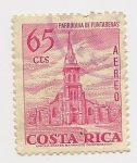 Stamps Costa Rica -  Parroquia de Punta Arenas