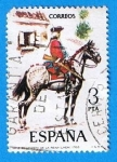 Stamps Spain -  Regimiento de la reyna Linea