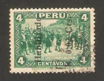 Stamps Peru -  pizarro y los trece
