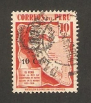 Stamps Peru -  red de carreteras de mayor altura en el mundo