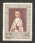 Stamps Peru -  canonización de martín de porres