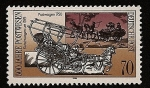 Stamps Germany -  500 años de servicios postales - carruajes