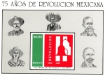 Stamps : America : Mexico :  75 Años de la Revolucion Mexicana