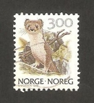 Stamps Norway -  naturaleza, hermine