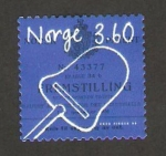 Stamps Norway -  cuchillo pelador de queso