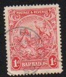 Stamps America - Barbados -  Sello de la Colonia