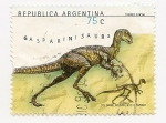 Sellos de America - Argentina -  Gasparinisaura