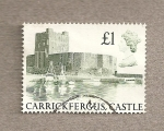 Stamps United Kingdom -  Castillo de Carrick Fergus