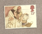 Stamps United Kingdom -  Navidad 1984