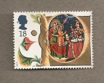 Stamps United Kingdom -  Navidad 1991