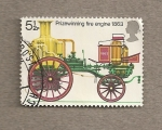 Stamps United Kingdom -  Máquina extinción incendios ganadora premio