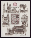 Stamps Poland -  Centro histórico de Cracóvia