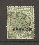 Stamps United Kingdom -  Jorge V./ Servicio.