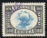 Stamps Nicaragua -  Monumento UPU