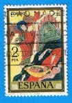 Stamps Spain -  Codices, (Burgo de Osma)