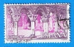 Stamps : Europe : Spain :  Monasterio de San Juan de la Peña, (Claustro)