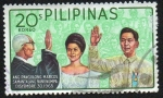 Sellos de Asia - Filipinas -  Toma de posesión del Presidente Marcos