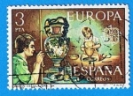 Stamps Spain -  Europa CEPT, (Jarron de talavera