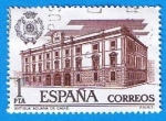 Stamps : Europe : Spain :  Aduanas, Antigua aduana de Cadiz)
