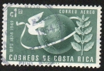 Stamps Costa Rica -  Paz