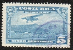 Sellos de America - Costa Rica -  Correo aéreo