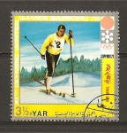 Stamps Yemen -  Sapporo - 72.