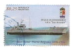 Stamps : America : Argentina :  Buque de Desembarco A.R.A. "San Antonio"