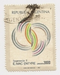 Stamps Argentina -  Sugerencia II  E.Mac Entyre