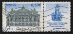 Stamps France -  Ópera Garnier + Viñeta FFAP