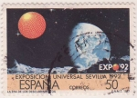 Stamps : Europe : Spain :  Exposicion universal Sevilla 1992