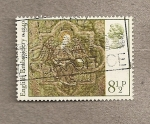 Stamps United Kingdom -  Angel con corona, Navidad 1976