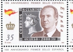 Sellos de Europa - Espa�a -  Edifil  3688  150 Aniver. del primer sello español.  