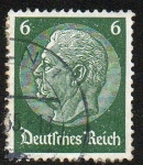 Stamps Germany -  Von Hindenburg