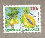 Stamps Oceania - New Caledonia -  Papaya