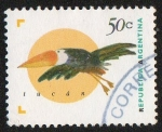 Sellos de America - Argentina -  Tucán