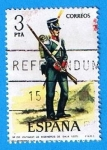 Stamps : Europe : Spain :  Zapador de Ingenieros de gala