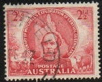 Stamps Australia -  Centenario exploración Queensland Central