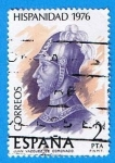 Stamps Spain -  Hispanidad costa Rica, (Juan Vazquez Coronado)