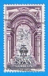 Stamps : Europe : Spain :  Monasterio de San Pedro de  Alcantara, (Vista Interior)