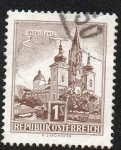 Stamps Austria -  Basílica de Mariazell