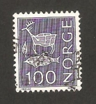 Stamps Norway -  reno, pez y cepo